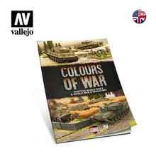 VALLEJO 75013 COLOURS OF WAR BOOK - PAINTING WWII & WWIII MINIATURES