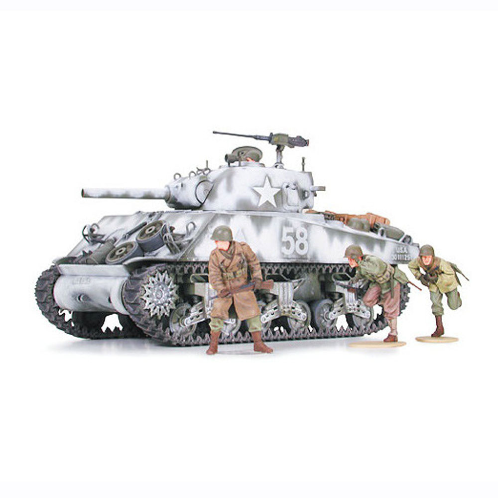 TAMIYA M4A3 SHERMAN 105MM HOWITZER - Budget Hobbies