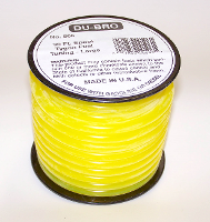 DUBRO 898 5/32in I.D. TYGON TUBING,( 4 FOOT MIN)