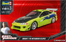 REVELL FAST & FURIOUS BRIAN'S 1995 MITSUBISHI ECLIPSE 1:25