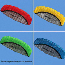 Hobby Works Kite Sports Zone Dual Line Power Stunt Kite 2.5m  ( GREEN )
