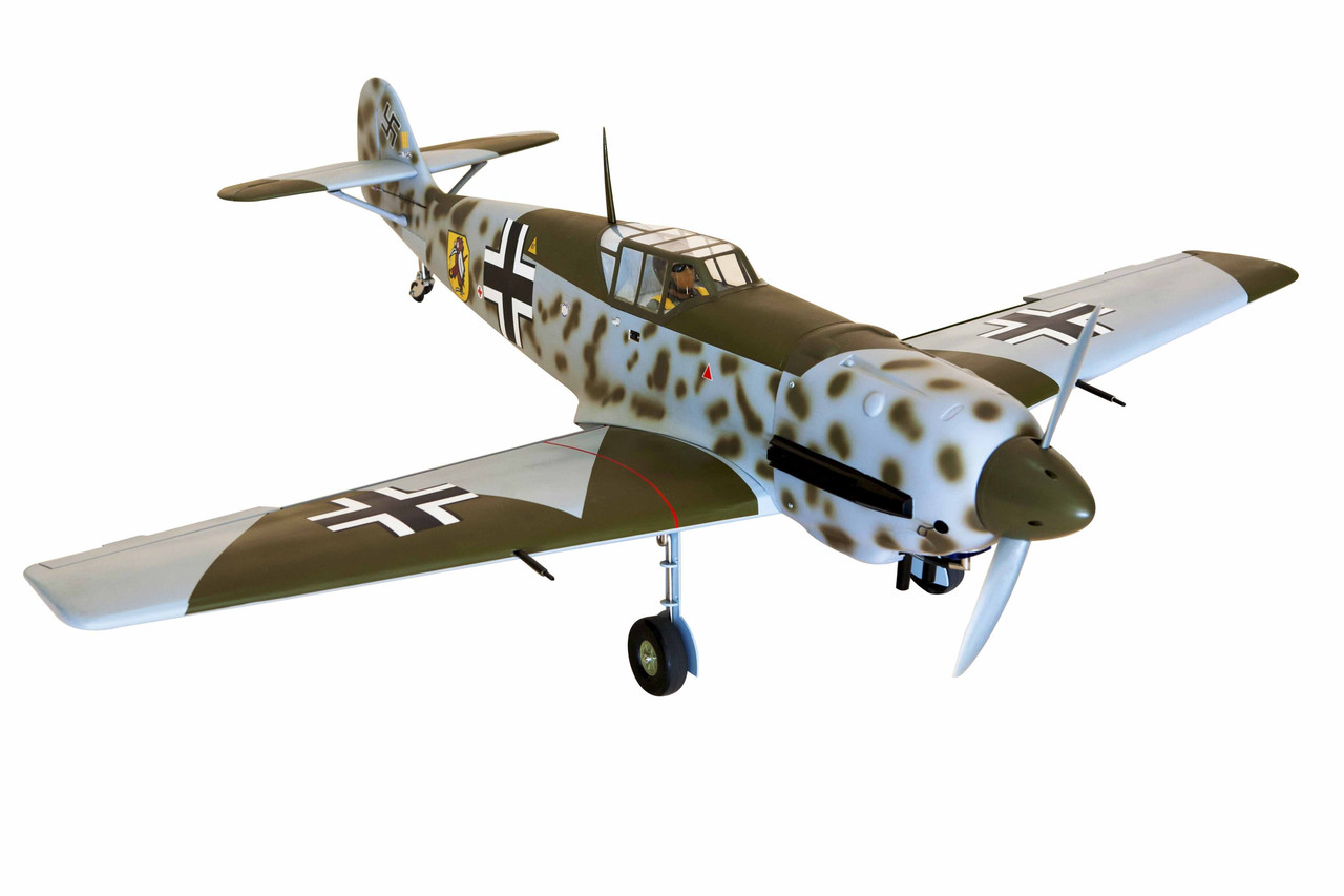 Seagull Models Messerschmitt Bf109 Rc Plane, 15Cc Arf, Sgbf10915cc, Sea-278 - Budget Hobbies