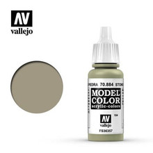 VALLEJO 70884 MODEL COLOUR STONE GREY 17 ML ACRYLIC PAINT