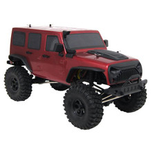 RGT Jeep Wrangler 313 RTR W/Lights 1/10th (crawler) (RED)