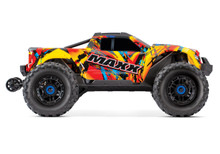 ( NEW ) TRAXXAS MAXX 4WD ( WIDE ) MONSTER TRUCK - YELLOW