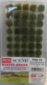 PSG76 - PECO 10MM AUTUMN - GRASS TUFTS