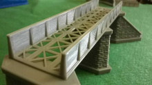 Girder Bridge Model Railway HO/OO 1:87 SCALE