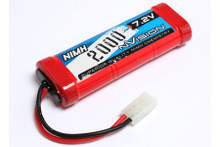 nVision NiMH 2000MAH 7,2V Stick 14 AWG TAMIYA CONNECTOR