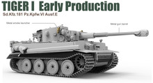 Border Model 1/35 Tiger I Early Battle of Kursk Plastic Model Kit