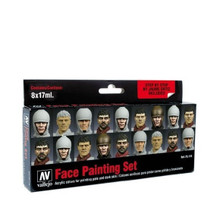 Vallejo Model Colour Faces Set “Jaume Ortiz” + instruc Box Acrylic Paint Set