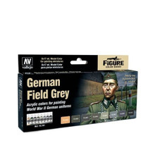Vallejo Model Colour German Field Grey Uniform Acrylic Paint Set