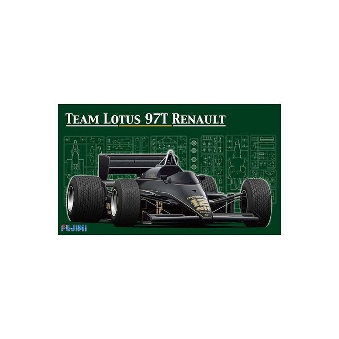 Fujimi 1/20 Lotus 97T 1985 (GP-3) Plastic Model Kit - Budget Hobbies
