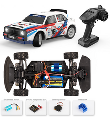 1:16 2.4G Brushless High Speed lancer, 3 Speed mode, Adjustable Electronic stability control, Drift & circuit tyres included