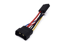 TRAXXAS ID Compatible LiPo Battery Adapter with 4S/3S/2S Balance Port - 5cm 14 AWG silicone wire /22AWG pvc wire Including