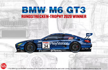 Nunu 1/24 BMW M6 GT3 Nurburgring 2016 24h Playstation Plastic Model Kit