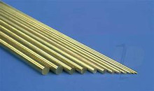K&S 8126 ROUND BRASS TUBE .014 WALL (12IN LENGTHS) 3/32IN (4 PCE PER CARD