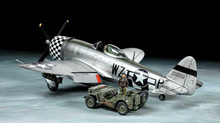 TAMIYA P-47D BUBBLETOP & 4X4 LV 1:48