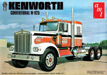 AMT 1/25 Kenworth W925 Watkins Conventional Semi Trucker Plastic Model Kit
