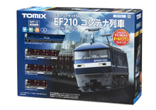 TOMIX N STARTER SET SD EF 210 CONTAINER TRAIN