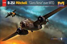 Hong Kong Models 1/32 B-25J Mitchell Glass Nose over (MTO) Plastic Model Kit