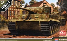 Academy 1/35 Tiger-I Mid Ver. "Anniv.70 Normandy Invasion 1944" Le: Plastic Model Kit [13287&91;