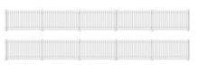 421 GWR Station Fencing, White