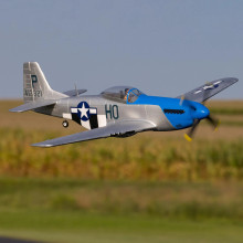 E-Flite P-51D Mustang 1.2m with SAFE Select, BNF Basic, EFL089500