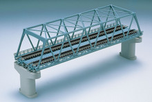 Tomix N Double Track Truss Bridge (blue)