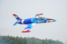 L-39 Albatros 1450mm(90mmEDF)/ New scheme Color printing covered a heat shrink film/ inlude Electric Retract 2024 MODEL