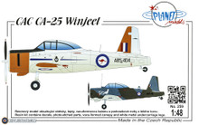 Planet 1/48 CAC CA-25 Winjeel Plastic Model Kit *Aus Decals*