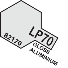 TAMIYA LP-70 GLOSS ALUMINUM