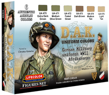 LifeColor DAK Uniform WWII Set