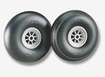 DUBRO 175R 1-3/4in DIA SMOOTH SURF WHEELS (1 PAIR PER