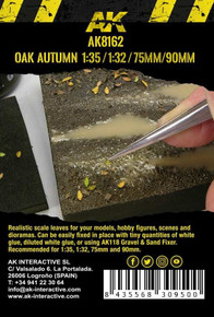 AK Interactive Dioramas: Oak Autumn Leaves 1/35 (Bag 7g)