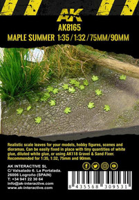 AK Interactive Dioramas: Maple Summer Leaves 1/35 (Bag 7g)
