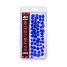 AK Interactive Dioramas: Pink & Blue Wargame Tufts