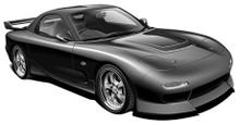 Fujimi 1/24 Mazda RX-7 FD3S Kai (ID-43) Plastic Model Kit