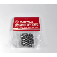Manwa 2181 6mm Stainless Steel Ball for Paint Mixing (approx. 40g, 45pcs)