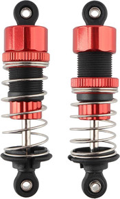 MJX Oil Filled Shock Set (Red) for 16210
