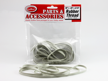 Guillow's 96” x .03” x 3/16” Rubber Thread Accessories Pack