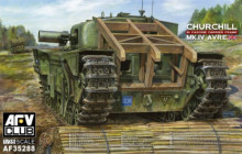 AFV Club 1/35 Churchill Mk.IV Avre w/ Fascine Carrier Plastic Model Kit