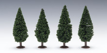 Tomix N 8205 Miscellaneous Trees/Large Set of 4
