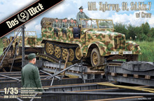 Das Werk 1/35 Mtl. Zgkrwg. 8t, Sd.Kfz. 7 w/ Crew Plastic Model Kit