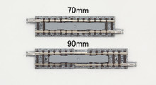 Tomix N Variable-Length Straight Track 2-3/4 70mm to 3-1/2" 90mm
