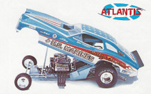 Atlantis 1/16 Mickey Thompson Marines Funny Car Plastic Model Kit