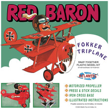 Atlantis Red Baron Fokker Triplane (snap) [M5903]