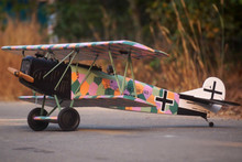 Fokker D.VII 120 size EP-GP ( 1,73m wingspan ) Black-White version