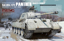 Meng 1/35 German Medium Tank Sd.Kfz.171 Panther Ausf.D Plastic Model Kit