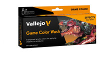 Vallejo Game Colour Game Color Wash - 8 Colour Acrylic Paint Set