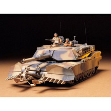 TAMIYA M1A1 ABRAMS W/MINE PLOW